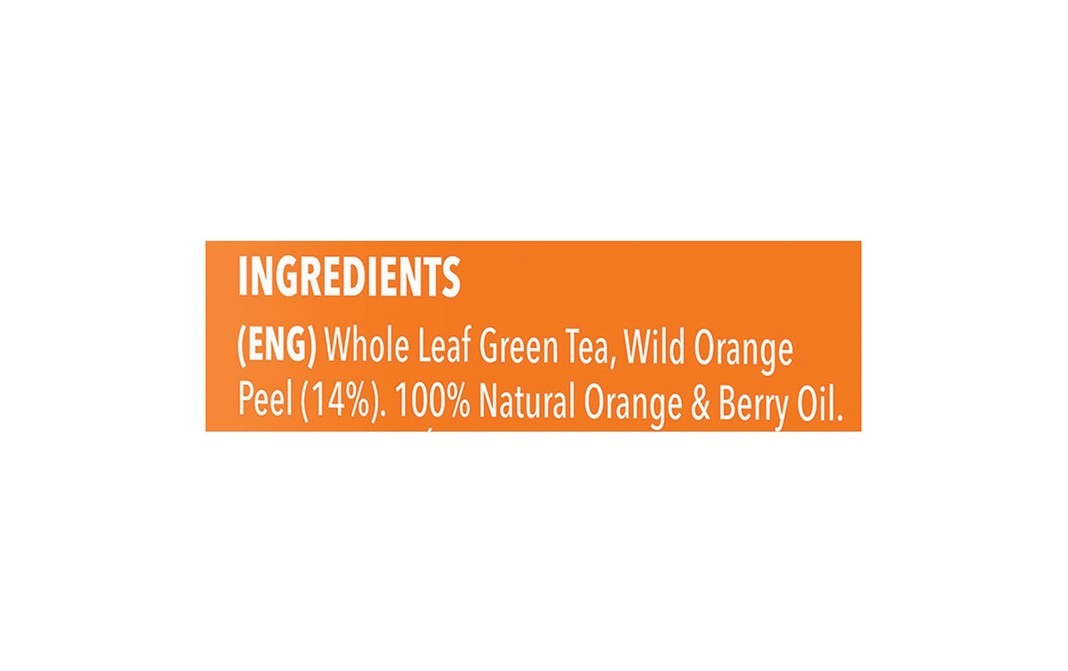 Cambridge Tea party Slim Green Tea Orange, Berries    Pack  50 grams